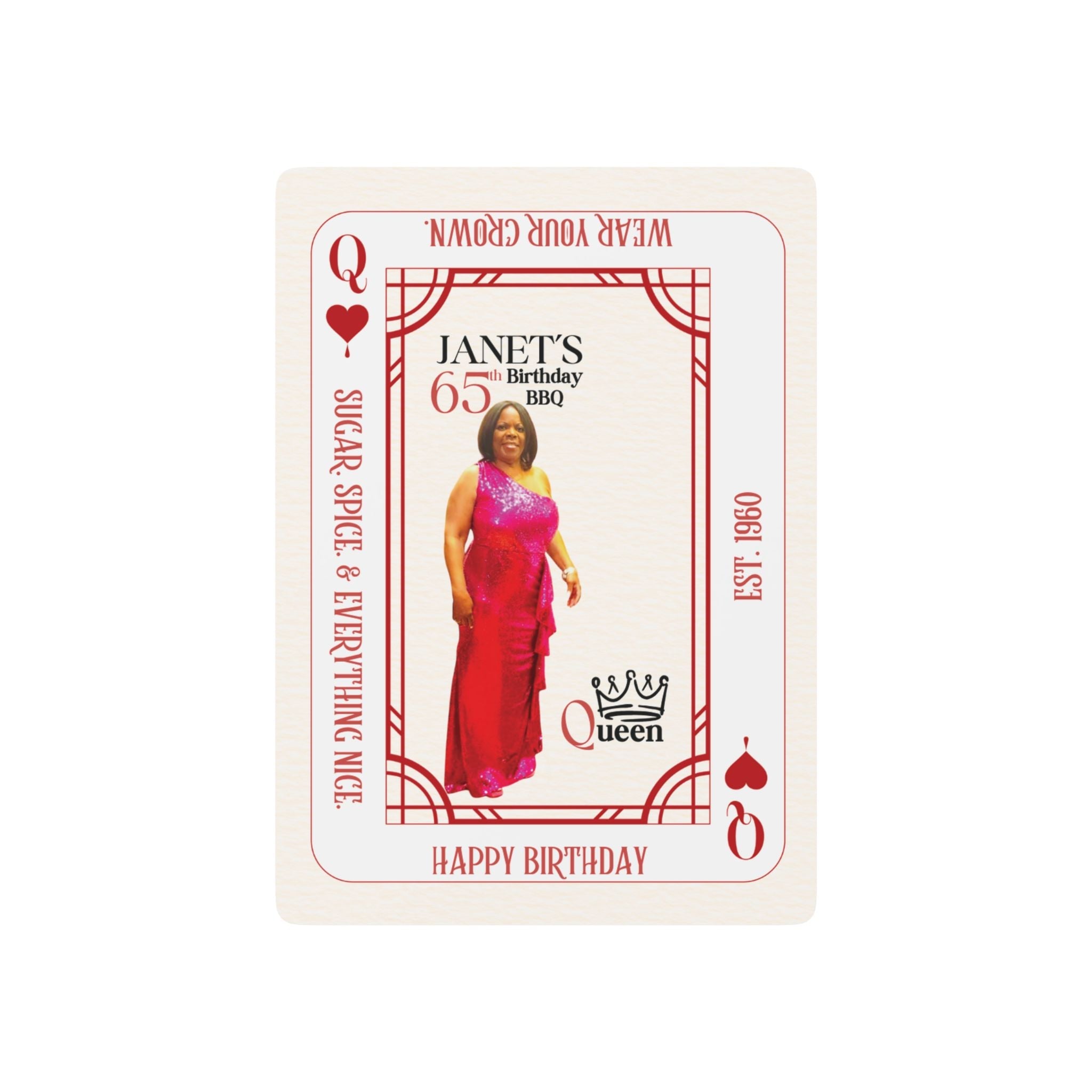 Customizable Playing Cards - T Squared Happy Gifts