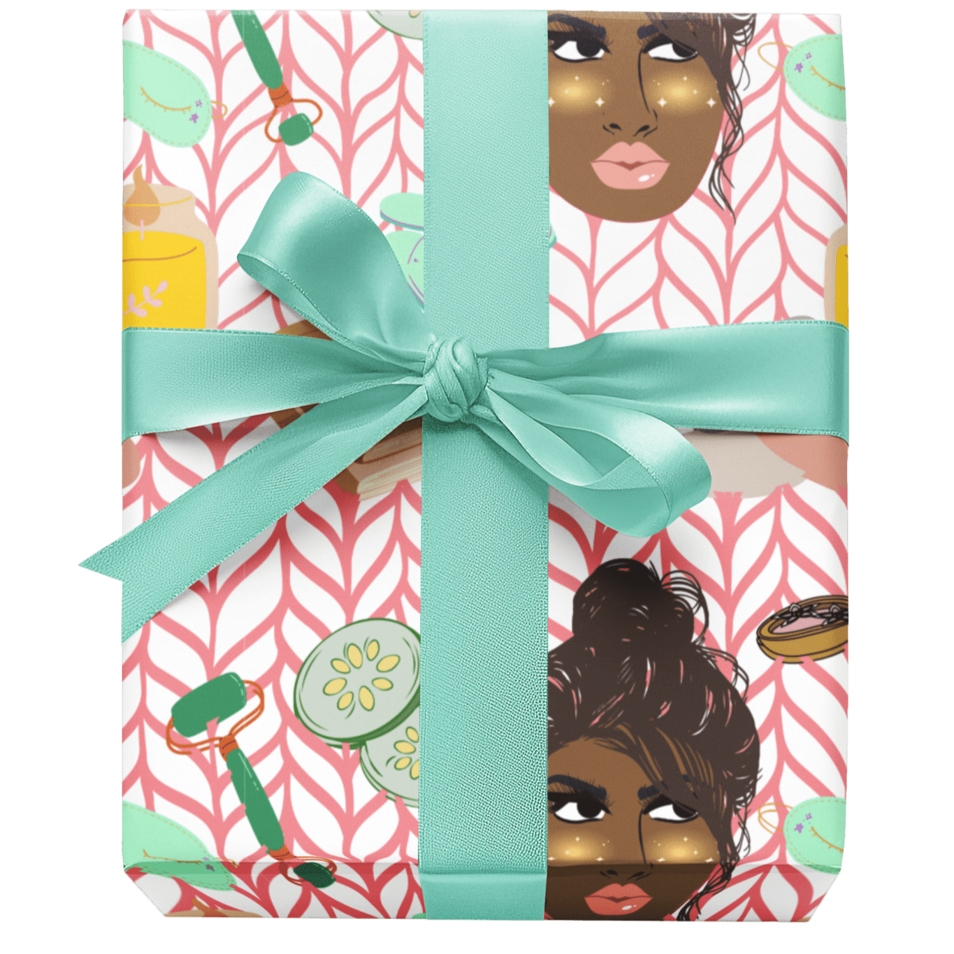 Embrace Self - Care Gift Wrap - T Squared Happy Gifts