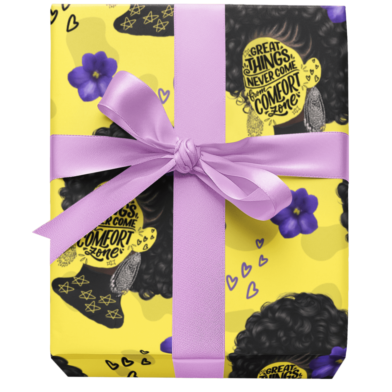 Empowered Bold Beauty Gift Wrap - T Squared Happy Gifts