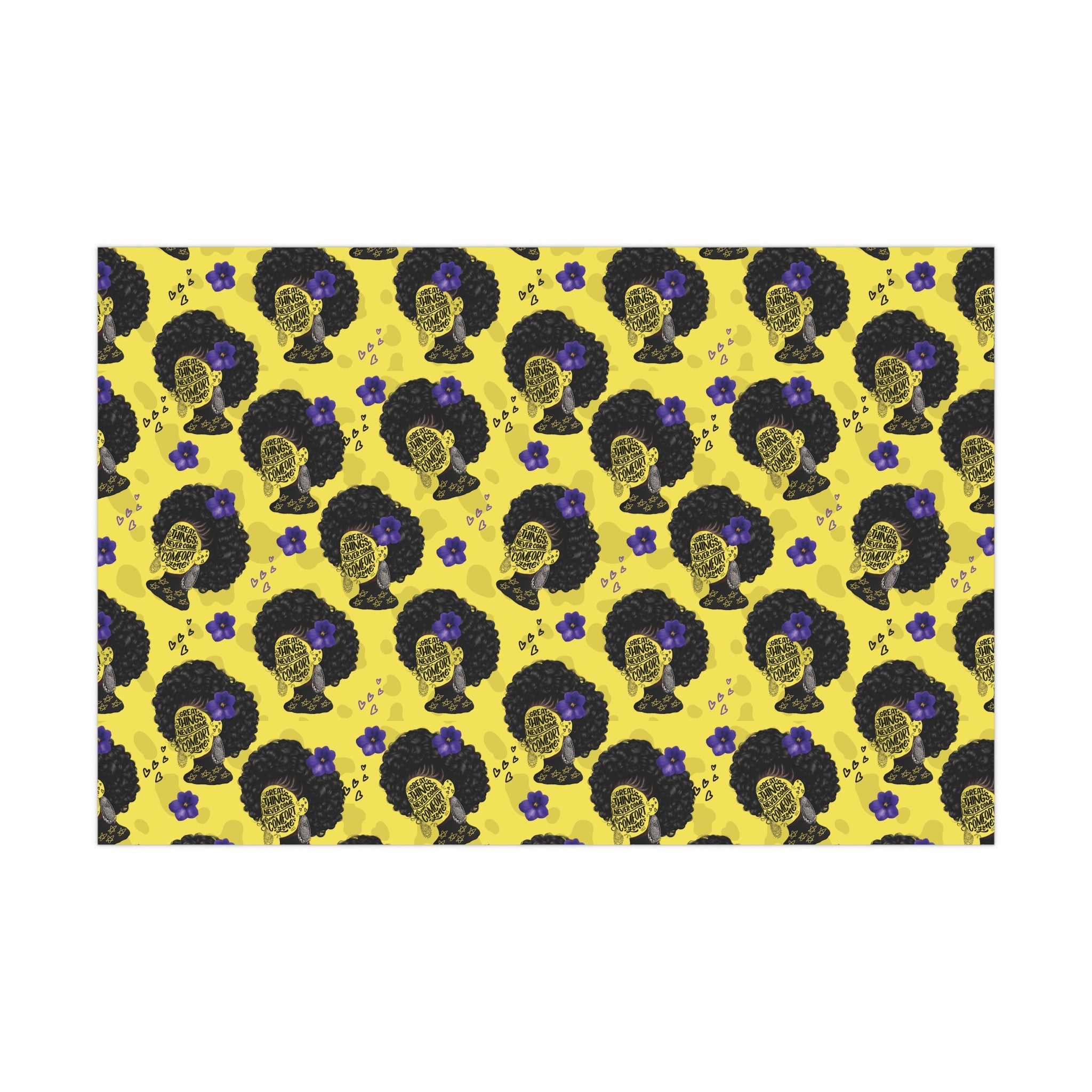 Empowered Bold Beauty Gift Wrap - T Squared Happy Gifts