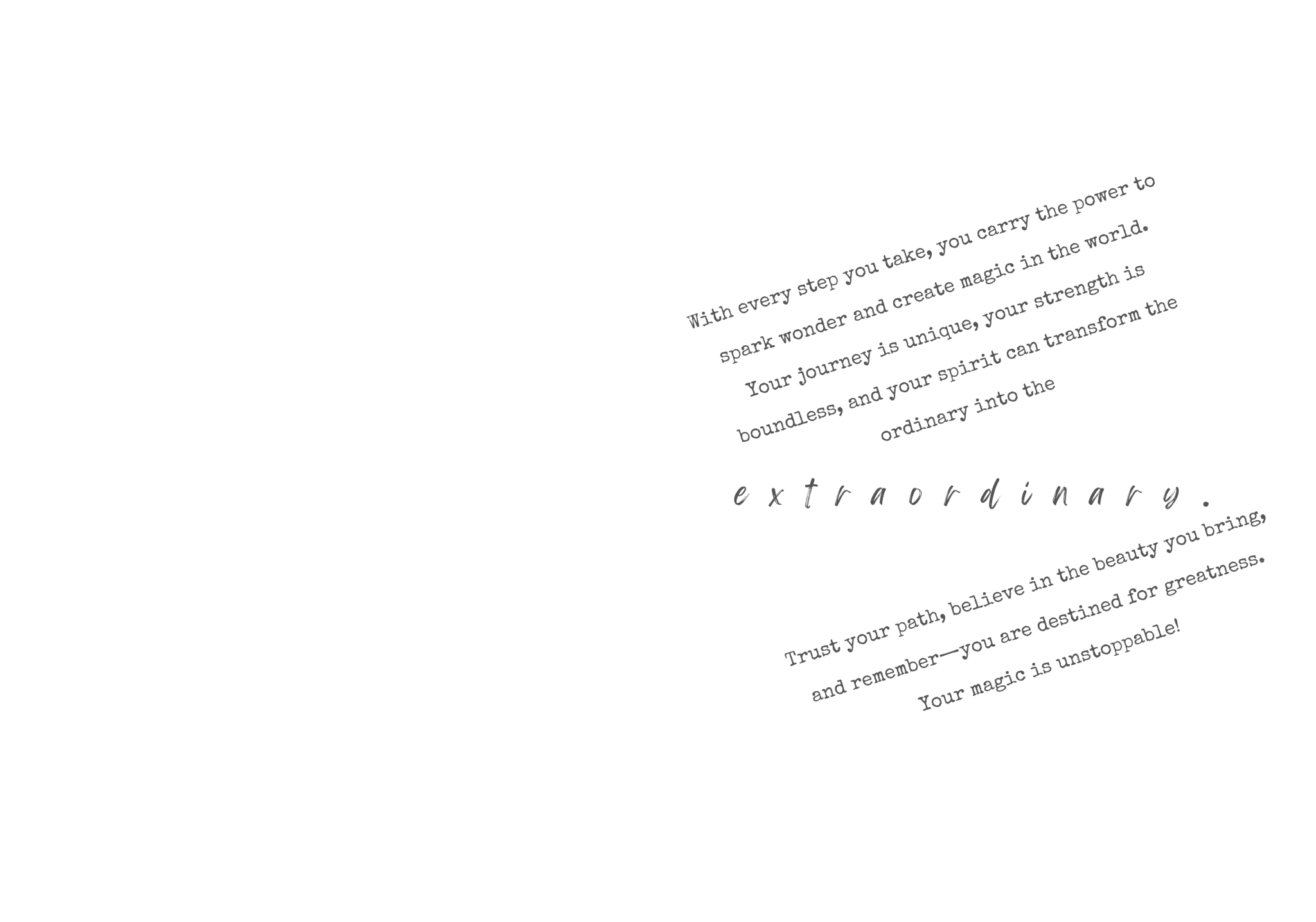 Greeting Card - Stay Magical - T Squared Happy Gifts