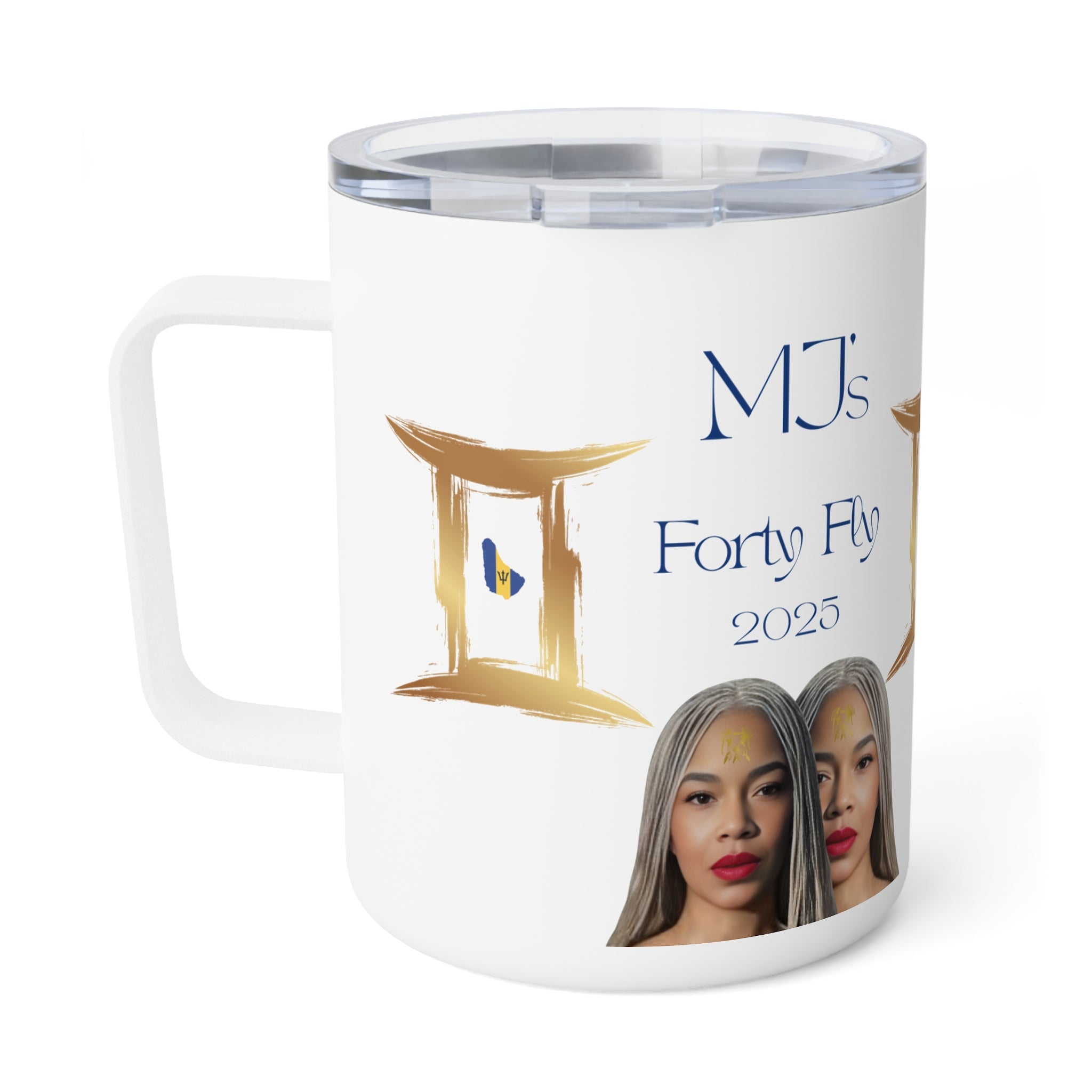 Personalized Insulated Coffee Mug - Customize a Celebration - T Squared Happy Gifts