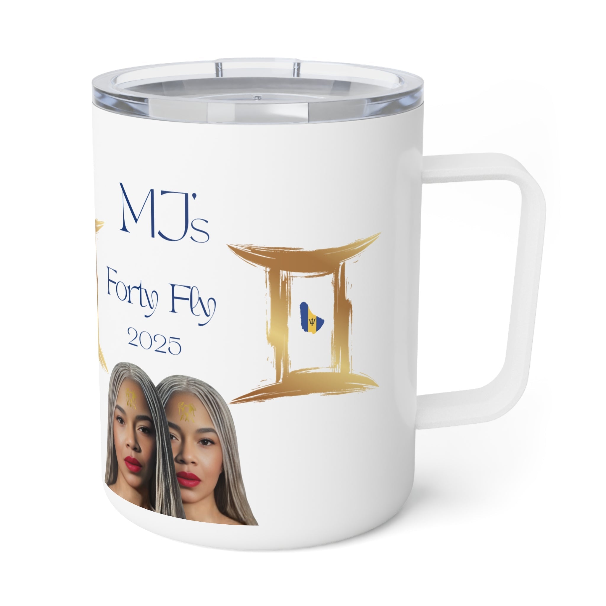 Personalized Insulated Coffee Mug - Customize a Celebration - T Squared Happy Gifts