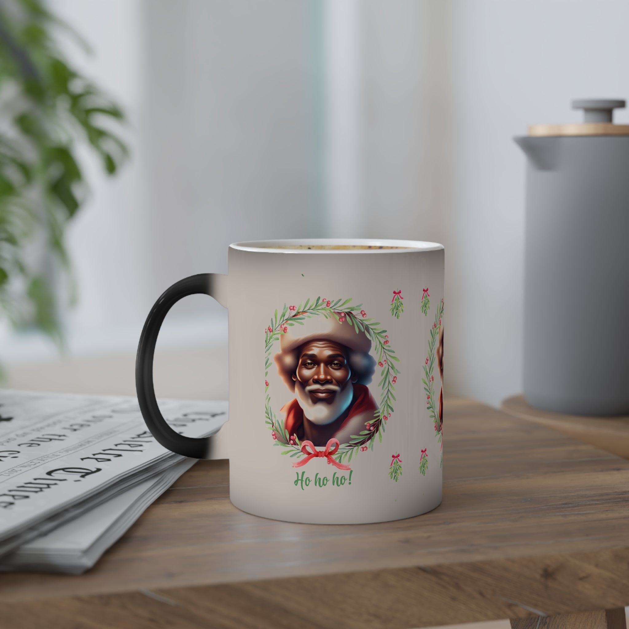 Santa Claus Magic Mug - Heat Reactive Wonder - T Squared Happy Gifts