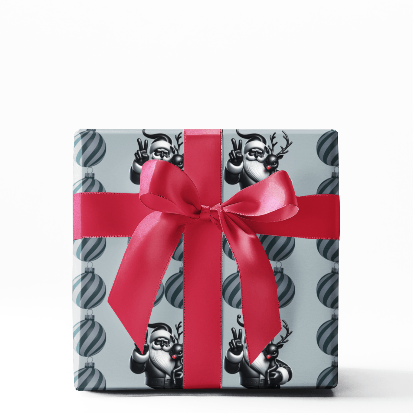 Santa's Peace Gift Wrap - T Squared Happy Gifts