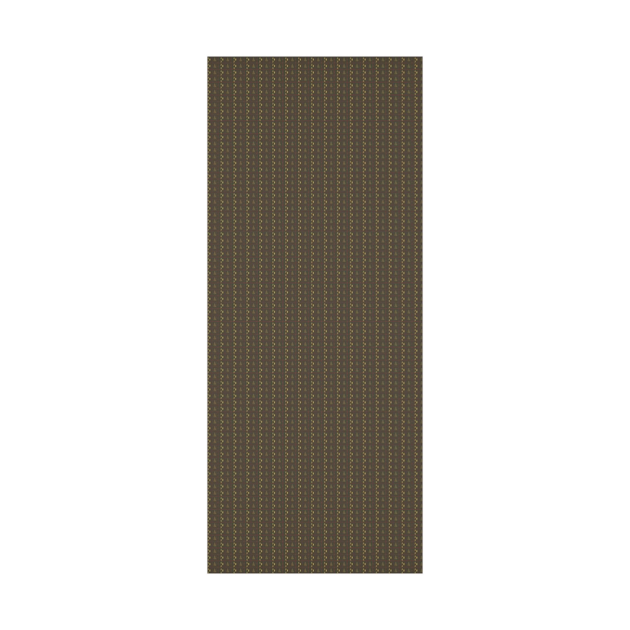 Starlit Golden Trees and Treat Gift Wrap - T Squared Happy Gifts