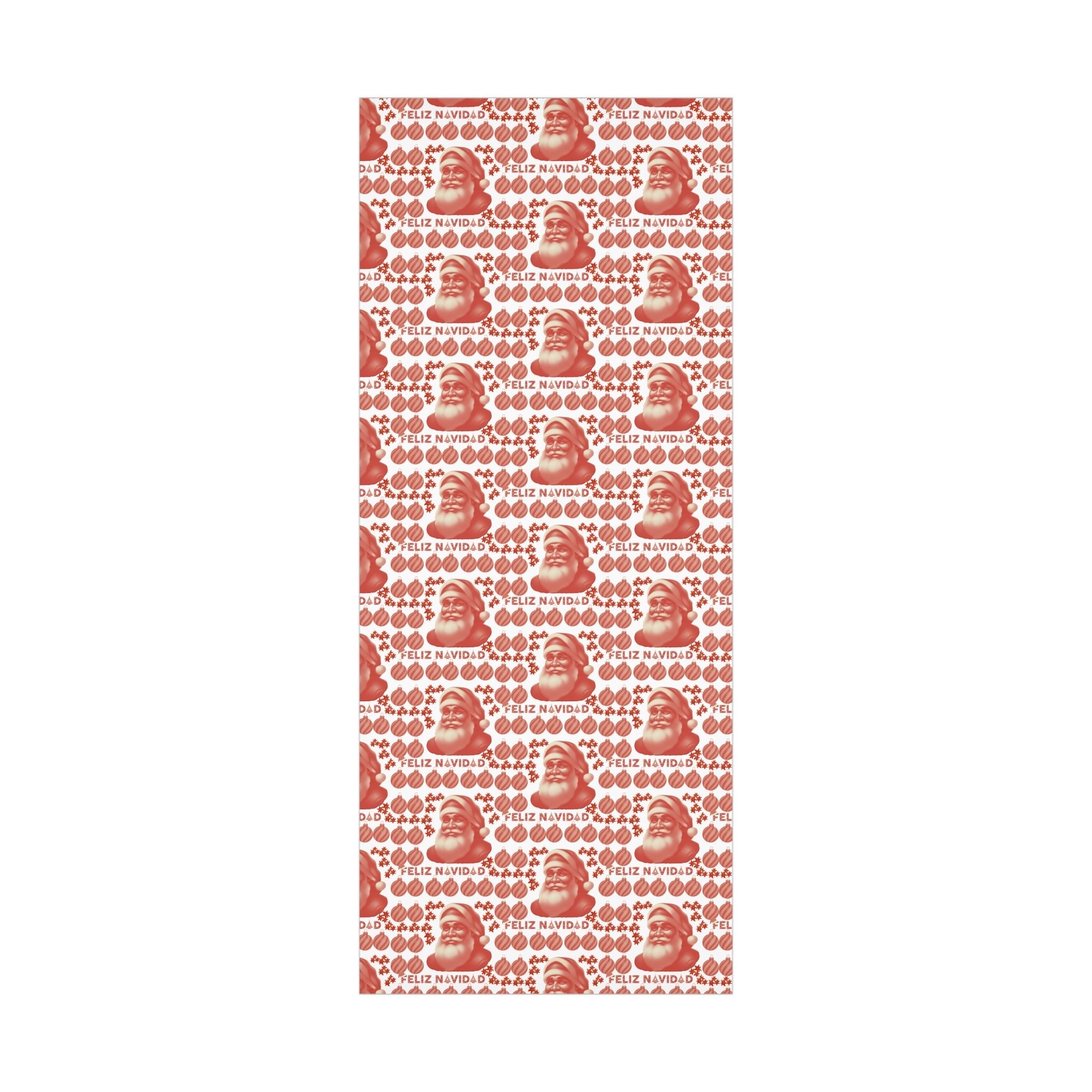 T Squared Happy™ Papa Noel's Feliz Navidad Gift Wrap - T Squared Happy Gifts