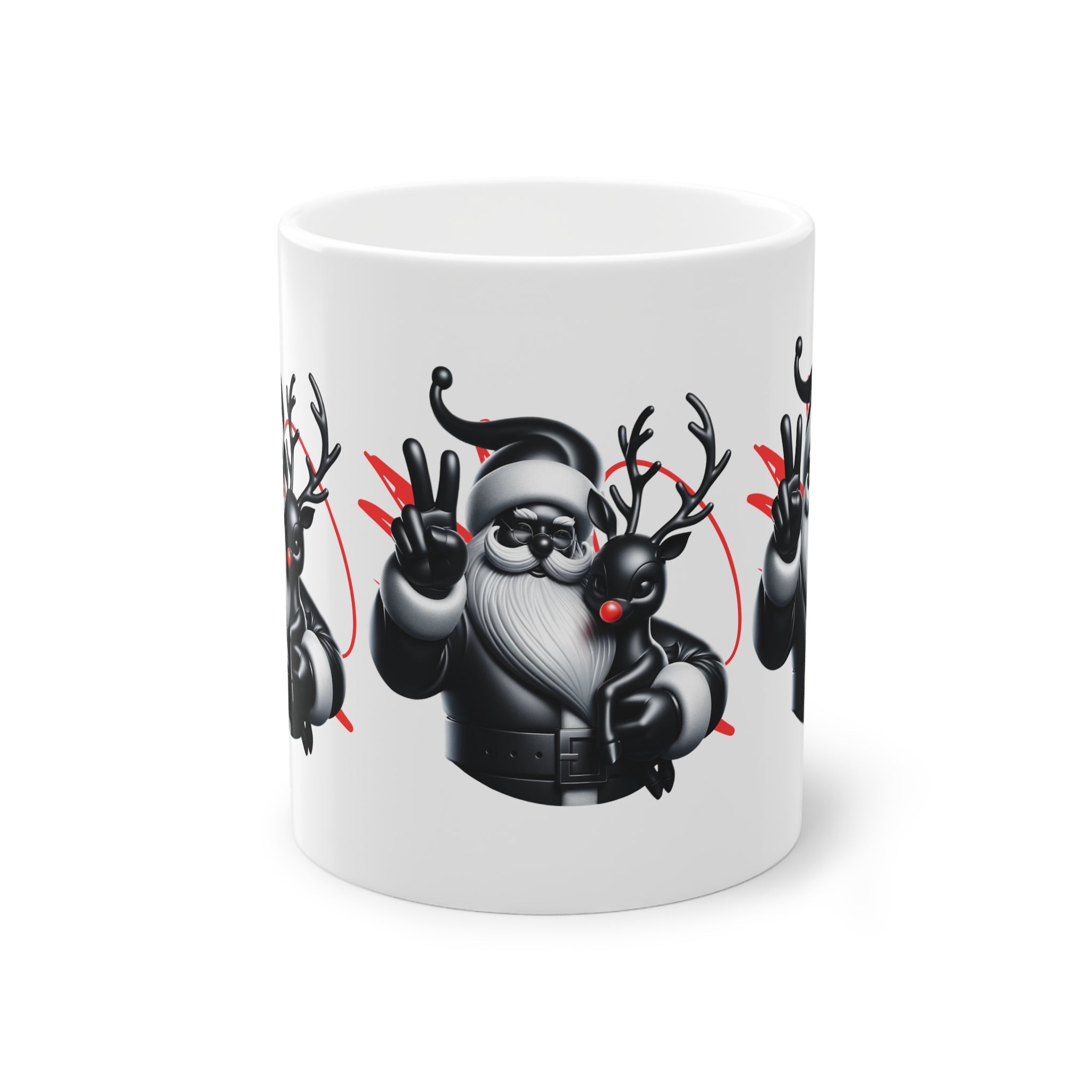 T Squared Happy™ Santa's Peace Mug - T Squared Happy Gifts