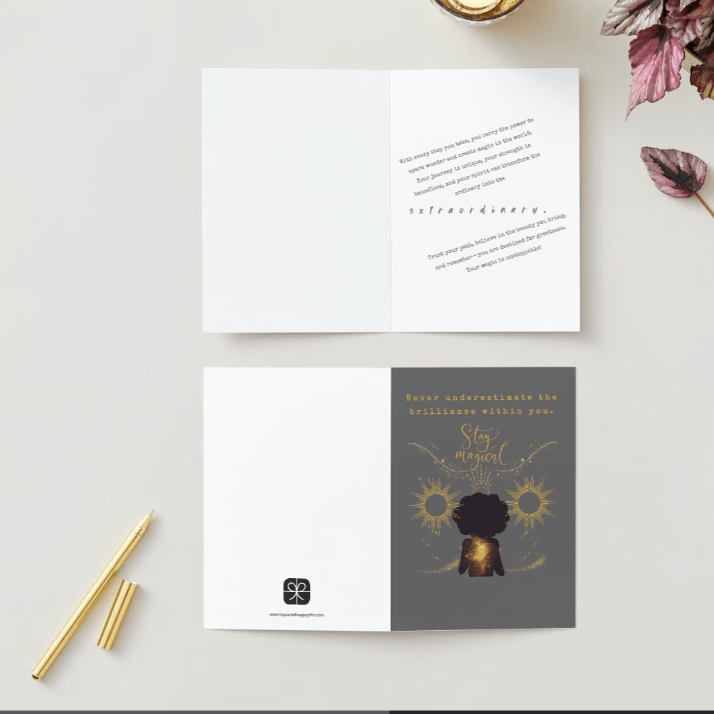 Greeting Card - Stay Magical - T Squared Happy Gifts