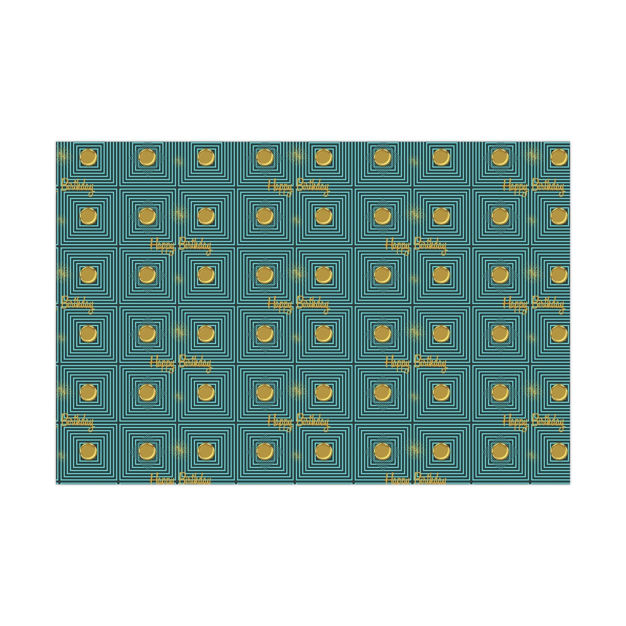 T Squared Happy™ Emerald Birthday Gift Wrap - T Squared Happy Gifts