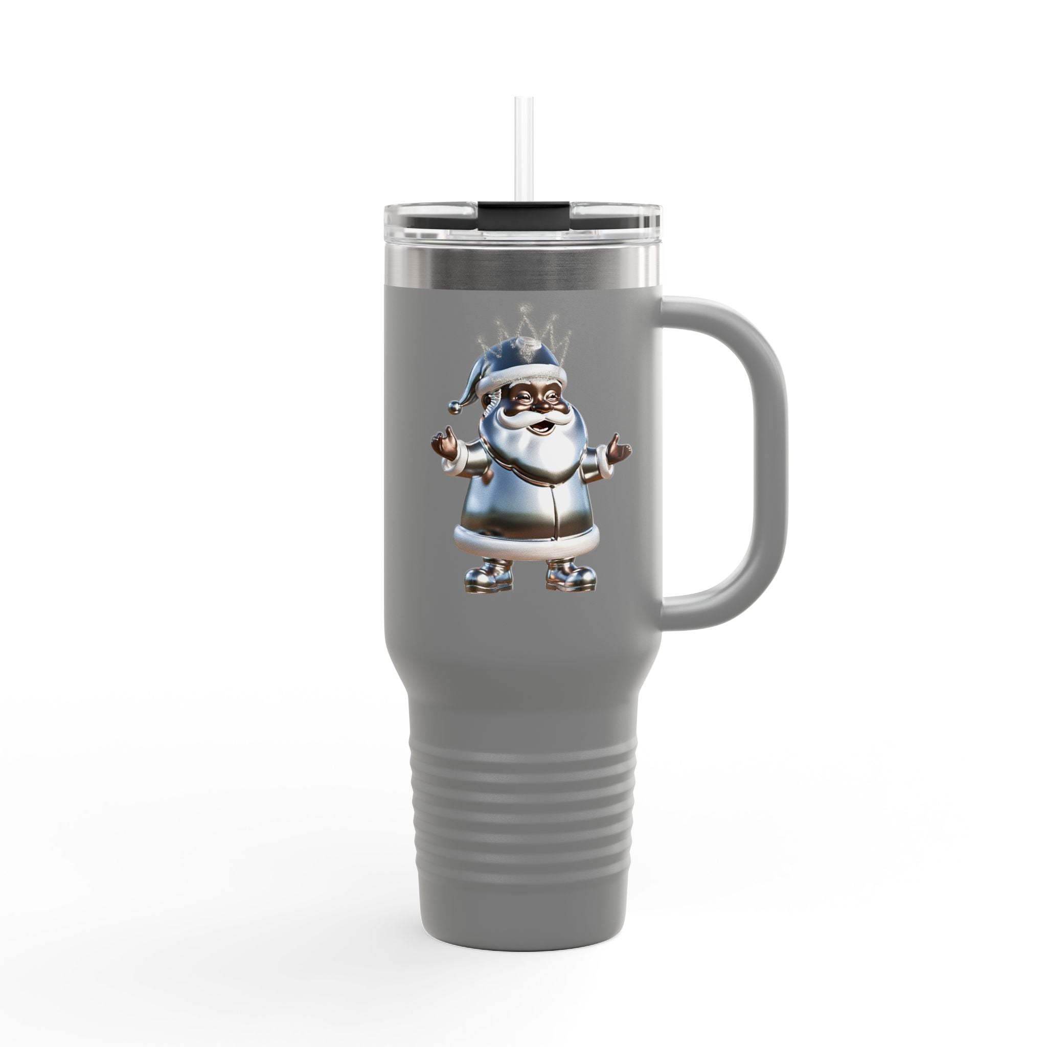 T Squared Happy™ Insulated Travel Mug, 40oz – Santa Holiday| Limited Edition - T Squared Happy Gifts