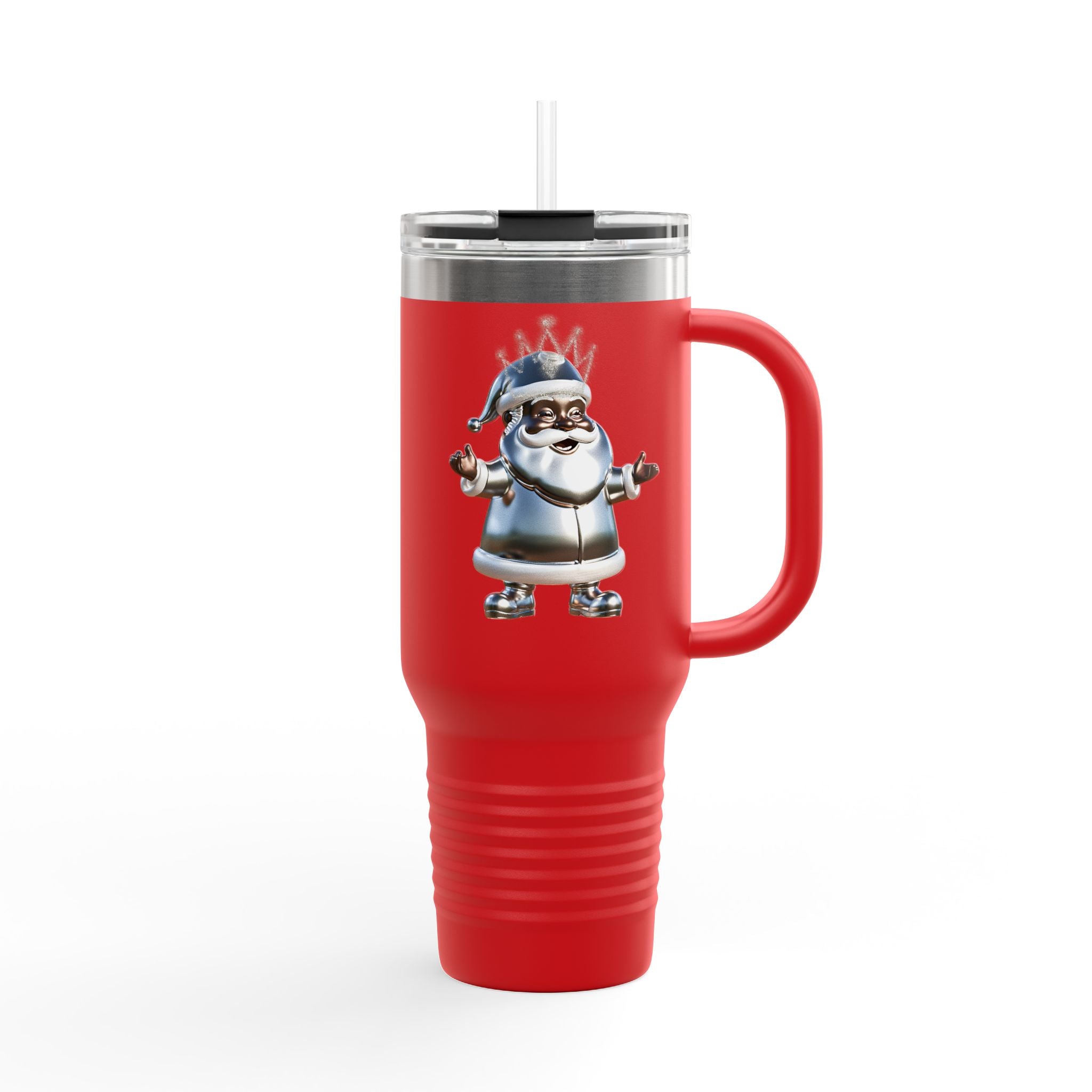 T Squared Happy™ Insulated Travel Mug, 40oz – Santa Holiday| Limited Edition - T Squared Happy Gifts