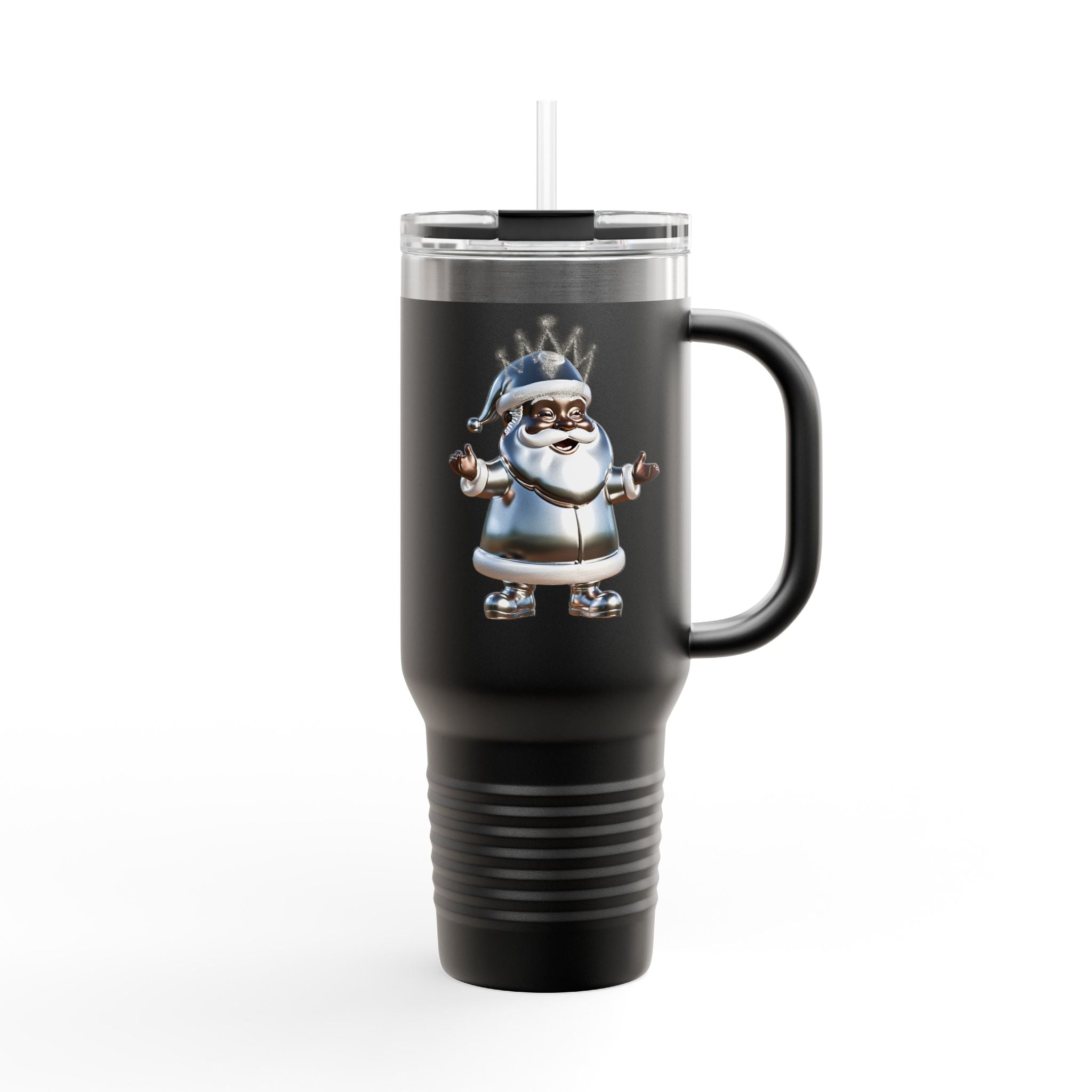 T Squared Happy™ Insulated Travel Mug, 40oz – Santa Holiday| Limited Edition - T Squared Happy Gifts