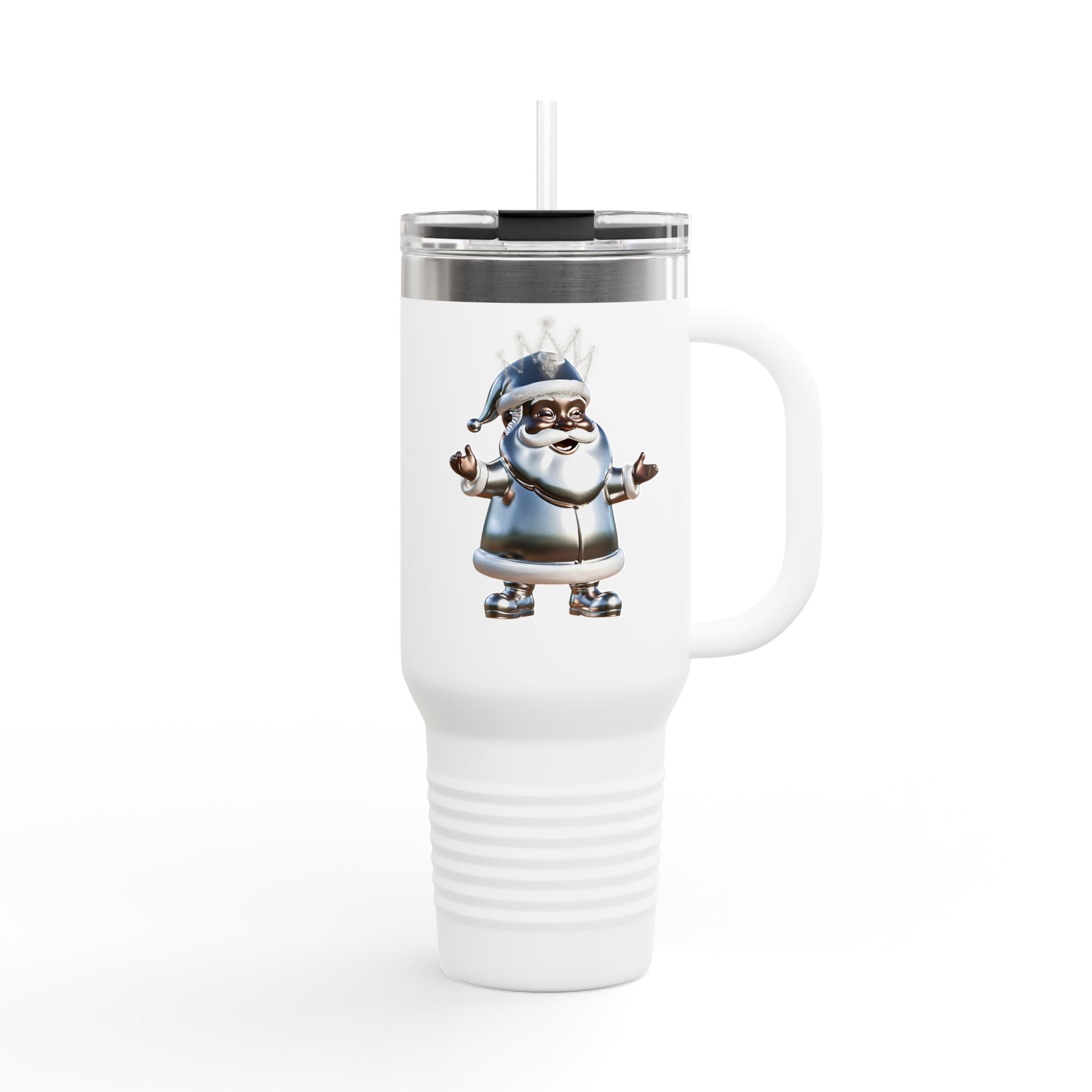 T Squared Happy™ Insulated Travel Mug, 40oz – Santa Holiday| Limited Edition - T Squared Happy Gifts