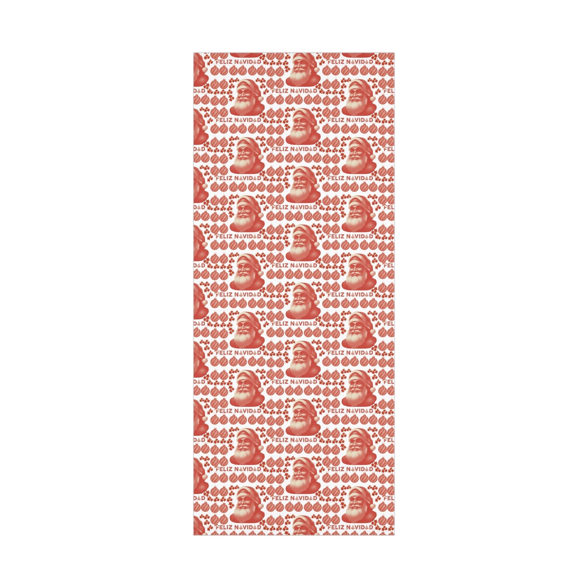 T Squared Happy™ Papa Noel's Feliz Navidad Gift Wrap - T Squared Happy Gifts