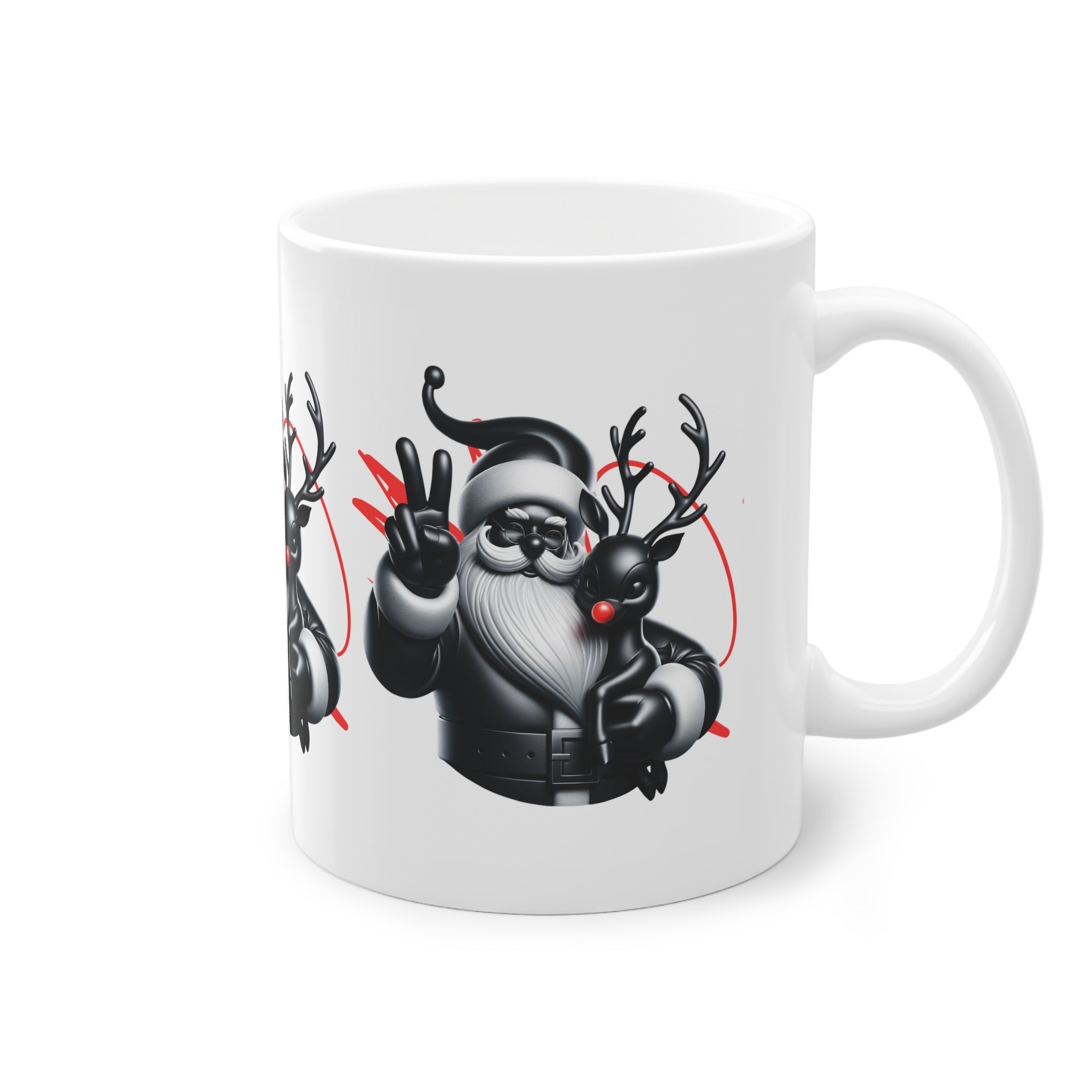 T Squared Happy™ Santa's Peace Mug - T Squared Happy Gifts