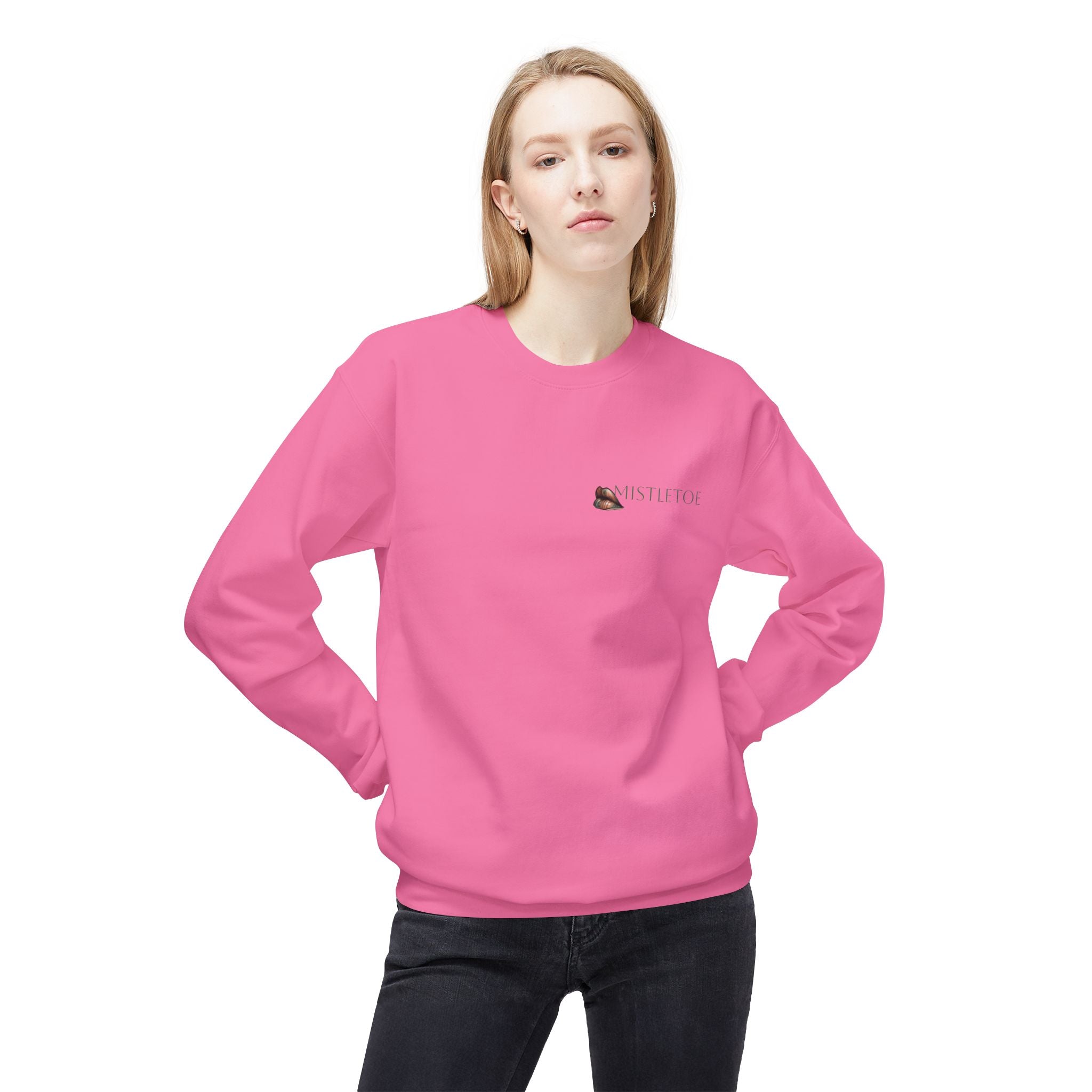 Unisex Midweight Softstyle Fleece Crewneck Sweatshirt - T Squared Happy Gifts