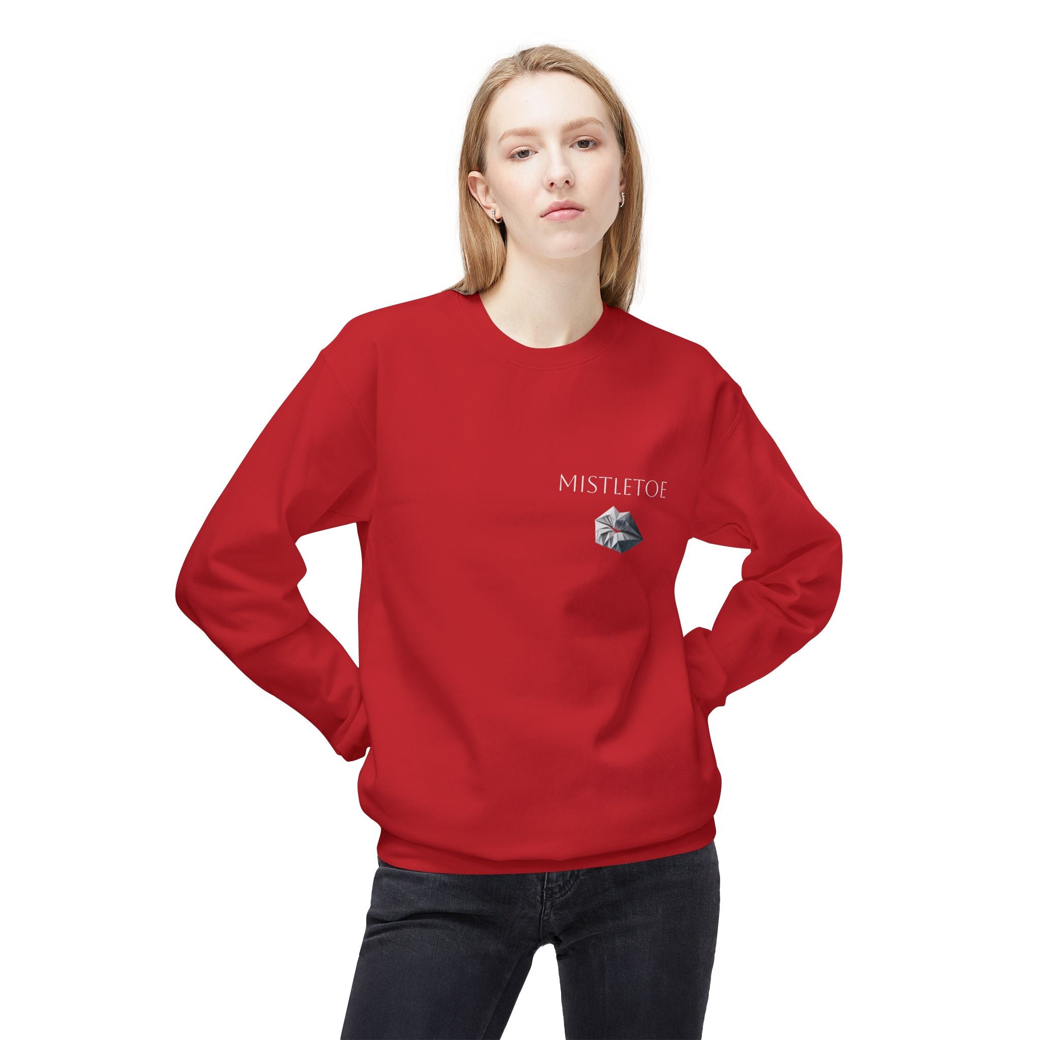 Unisex Midweight Softstyle Fleece Crewneck Sweatshirt - T Squared Happy Gifts