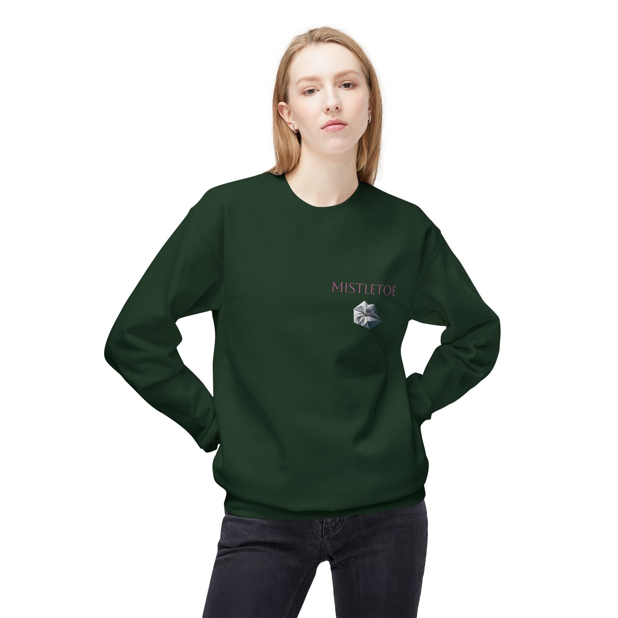 Unisex Midweight Softstyle Fleece Crewneck Sweatshirt - T Squared Happy Gifts